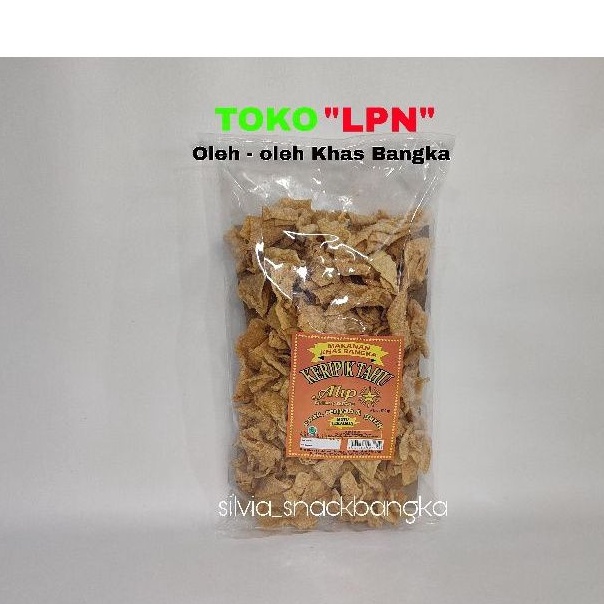 

Keripik Tahu Mafa Merk Alip Bintang Terang (500gram)