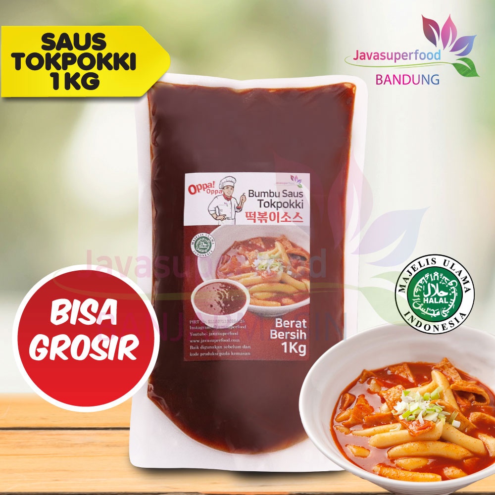 Bumbu Saus Tokpoki topoki Tteokbokki tokpokki Odeng Fish Cake 1kg