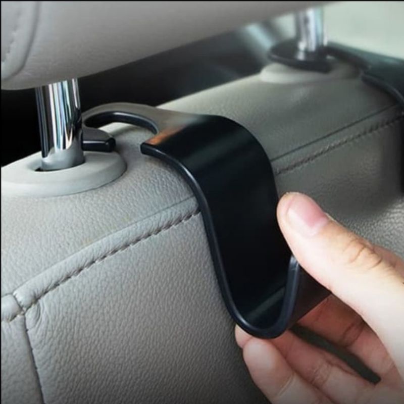 Gantungan Penyimpanan Barang Holder Mobil Car Headrest Kait Kursi Mobil