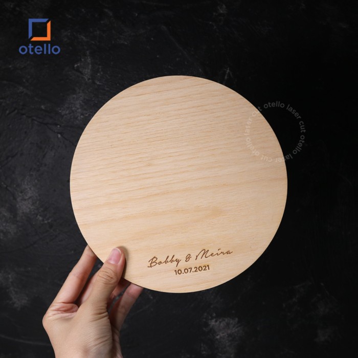 Chipboard Nama Custom Ukir Kayu Grafir Dekorasi Mahar Hiasan Scrapbook Karya Tangan