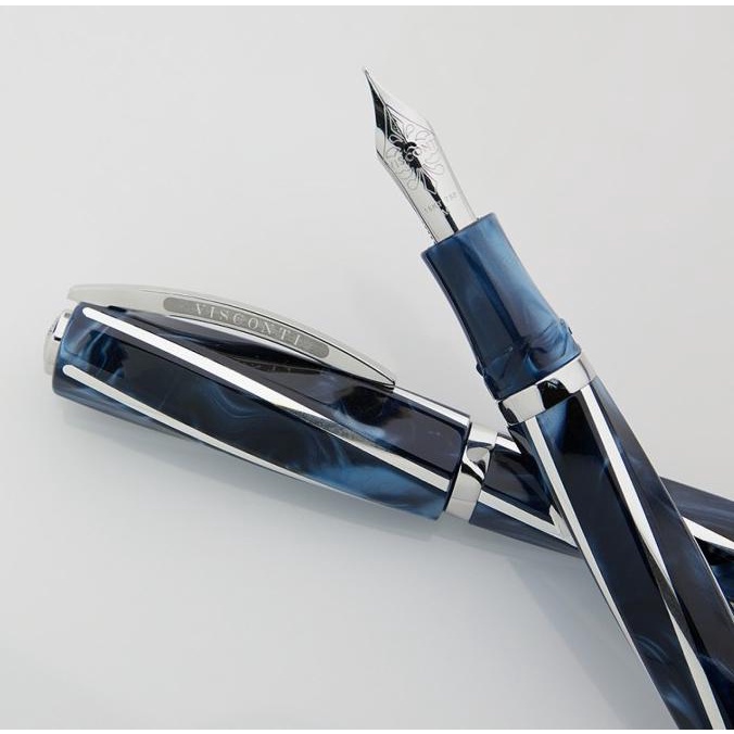 

VISCONTI Divina Elegance Fountain Pen - Imperial Blue, Medium