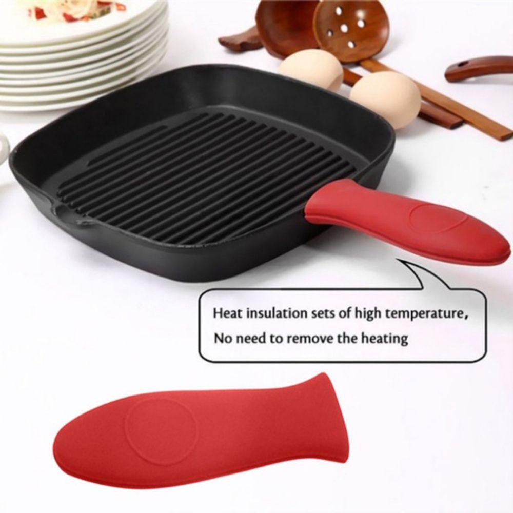 Populer Silicone Handle Pelindung Panci Kitchen Grip Cover