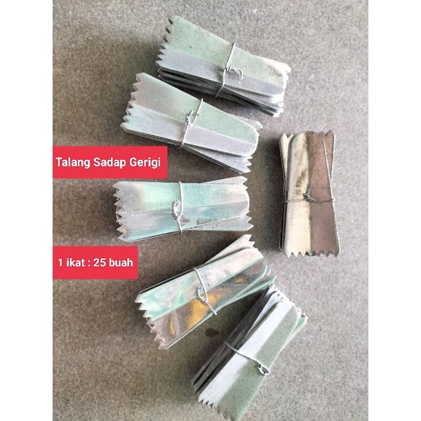 Talang Sadap Karet gerigi tebal