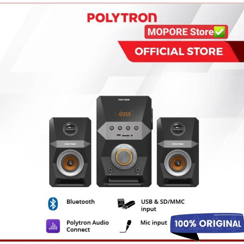 POLYTRON Multimedia Audio Speaker PMA 9502