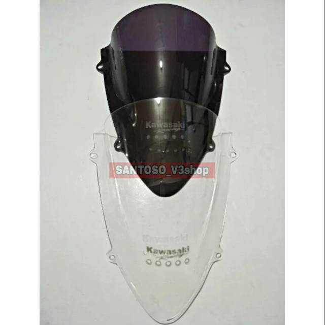 Winshield ninja 250 visor ninja 250 karbu winglet ninja visor ninja