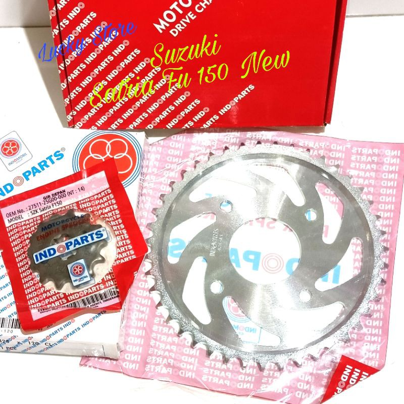 Gir Set Suzuki Satria Fu150 New ORIGINAL INDOPARTS