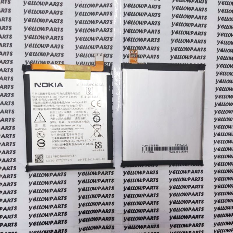 BAT BATTERY BATERAI BATRE NOKIA 5 ORIGINAL