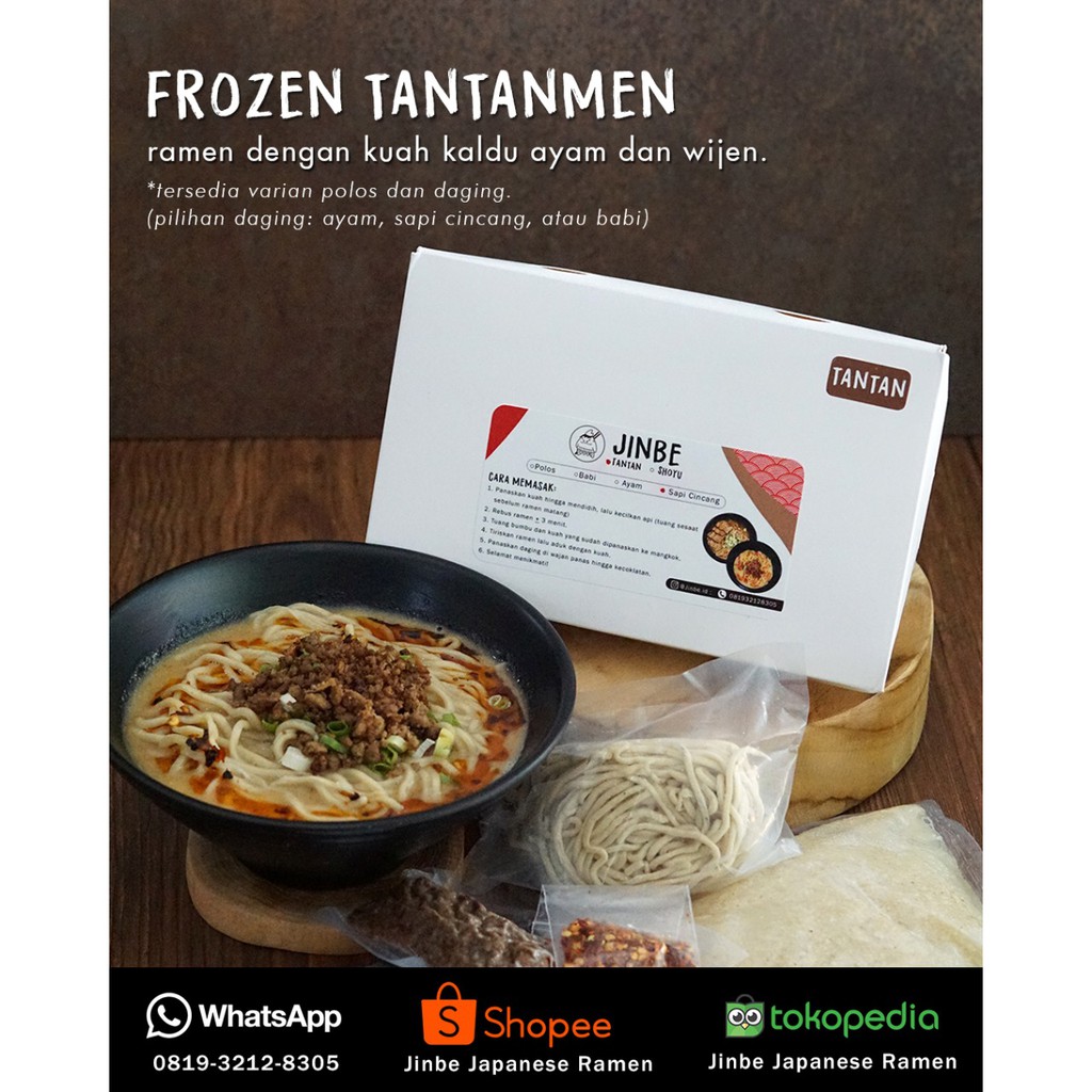 

Jinbe Japanese Ramen [Tantanmen]