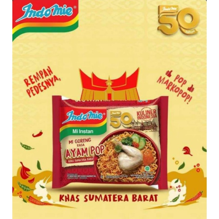 Jual Indomie Goreng Ayam Pop Mie Instan Gr Shopee Indonesia