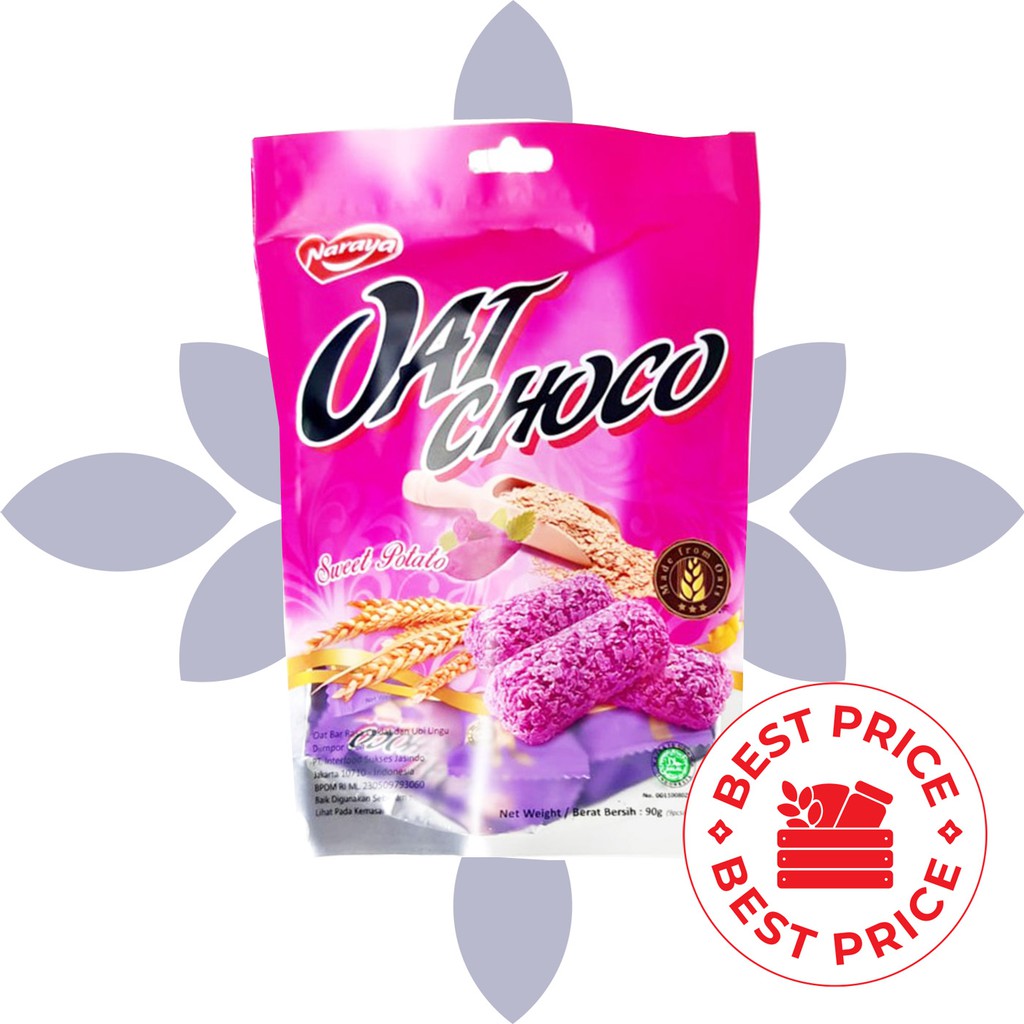 NARAYA - OAT CHOCO SWEET POTATO - 90 GR