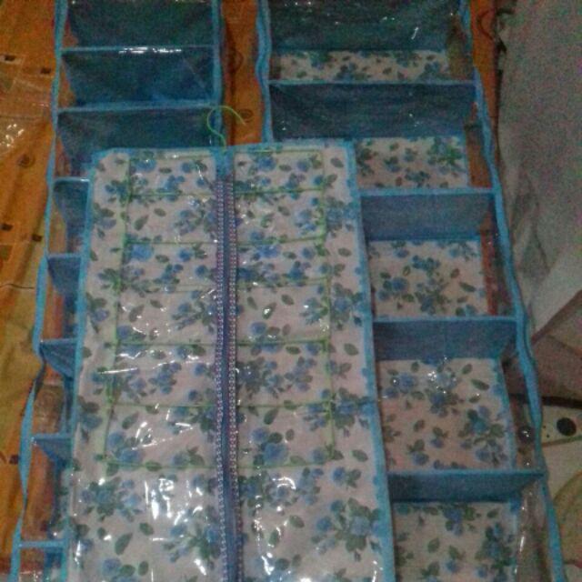 [freeongkir] 3in1 Rak Sepatu Gantung, Hanger Jilbab, Gantungan Tas