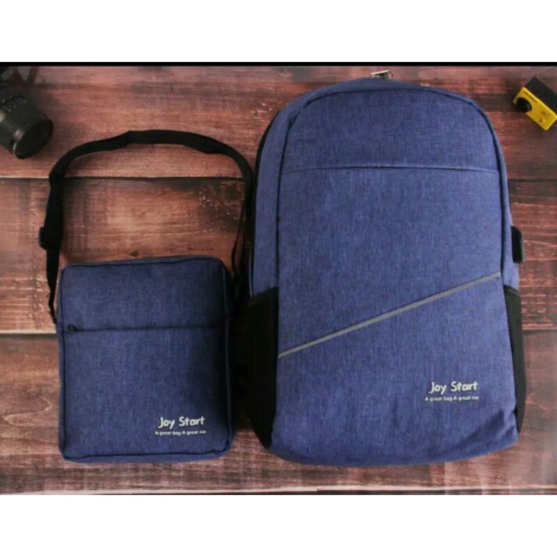 Tas Ransel Free Tas Slempang Joy Start Anti Air