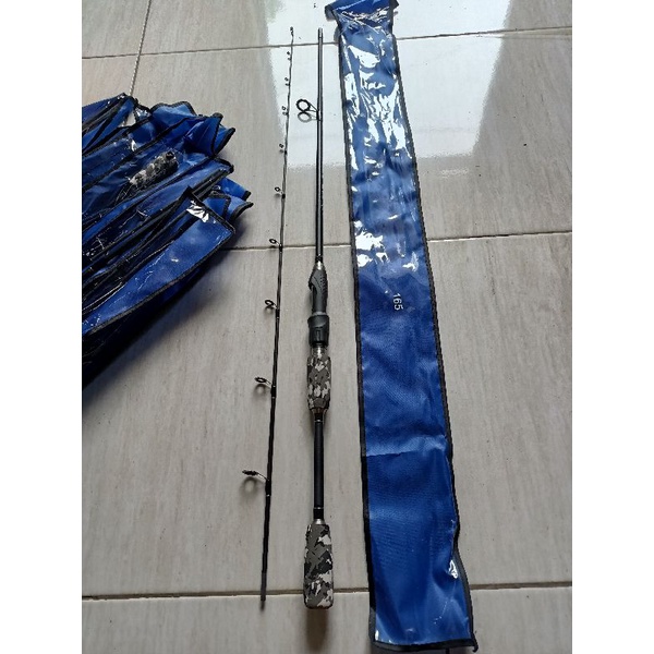 joran dan gulungan pancing Tobiko 165 cm 5 12 lbs