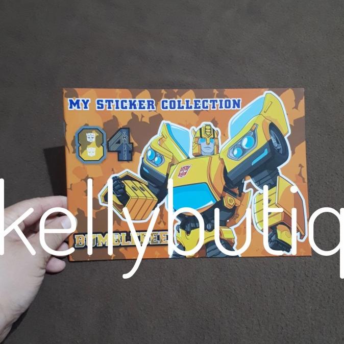 

jual Buku Album Stiker Koleksi Sticker Book Karakter Transformer Kuning