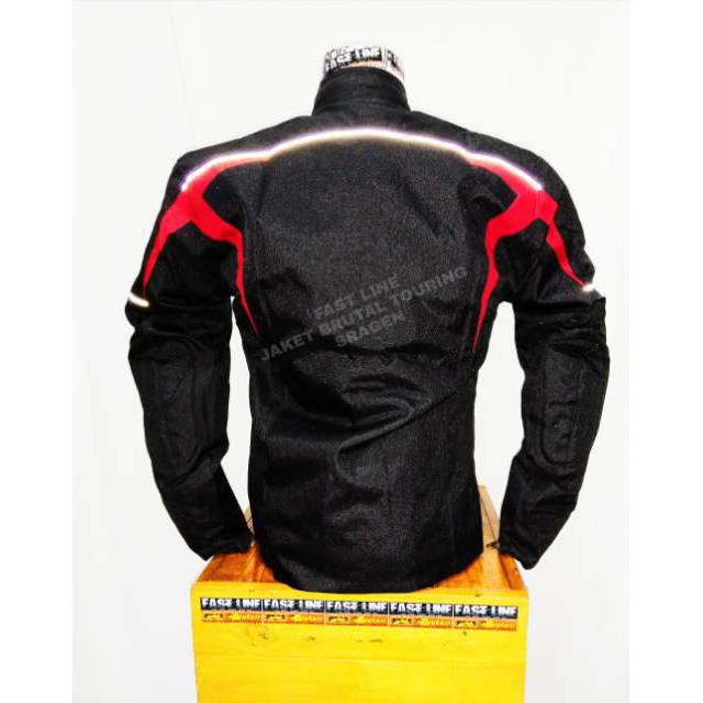 JAKET BRUTAL TOURING JAKET MOTOR SPYDER JAKET MOTOR HARIAN TAHAN AIR TAHAN ANGIN