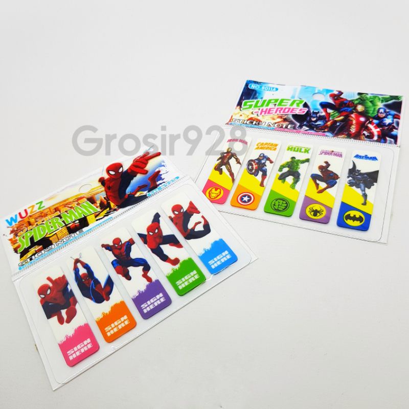

Sticky Notes / Pembatas Buku / Stick Marker Fancy Gambar