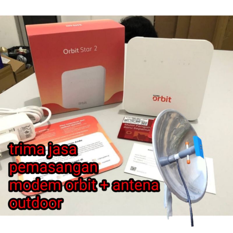 duet maut antena wajan bolic + orbit star 2