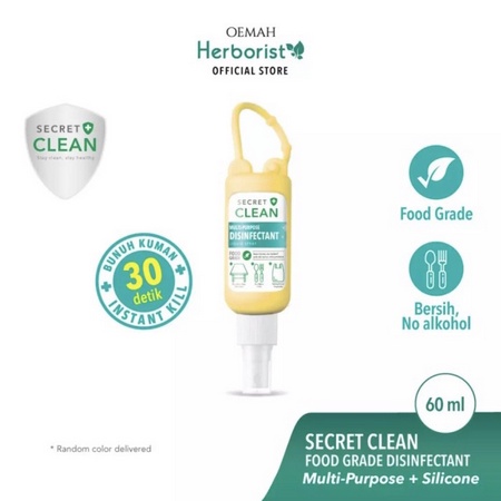 [ GROSIR ] Secret Clean Disinfectan 60 ml Food Grade