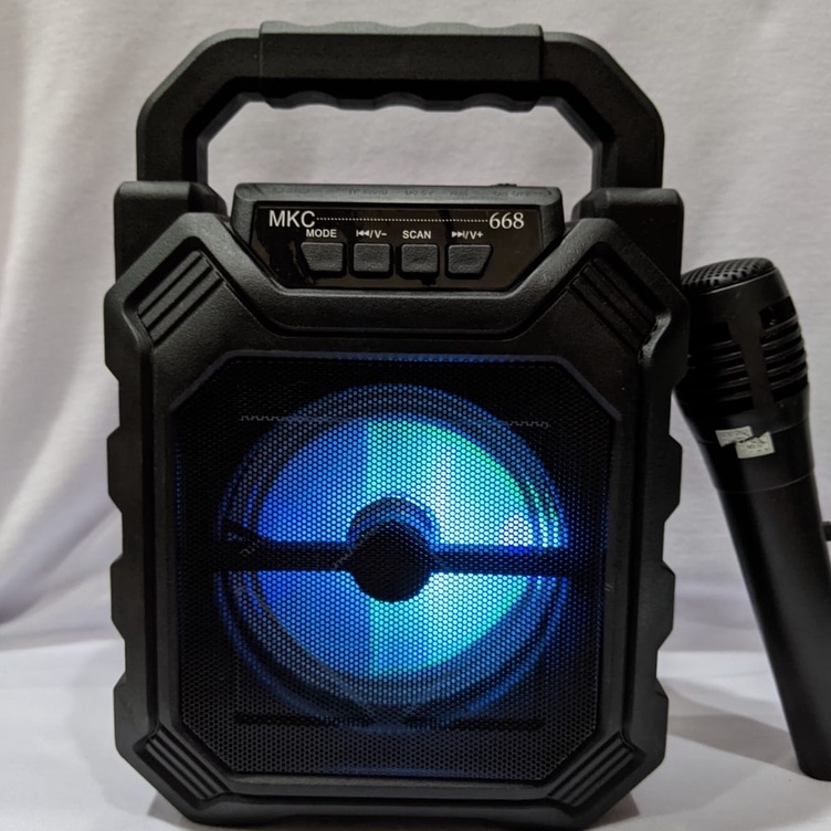 Speaker Bluetooth Karaoke  6,5 inch KIMISO 338 XTM 881 8118 ST5001 SK15 S288 MKC668 KDS1886 SQRS003-7