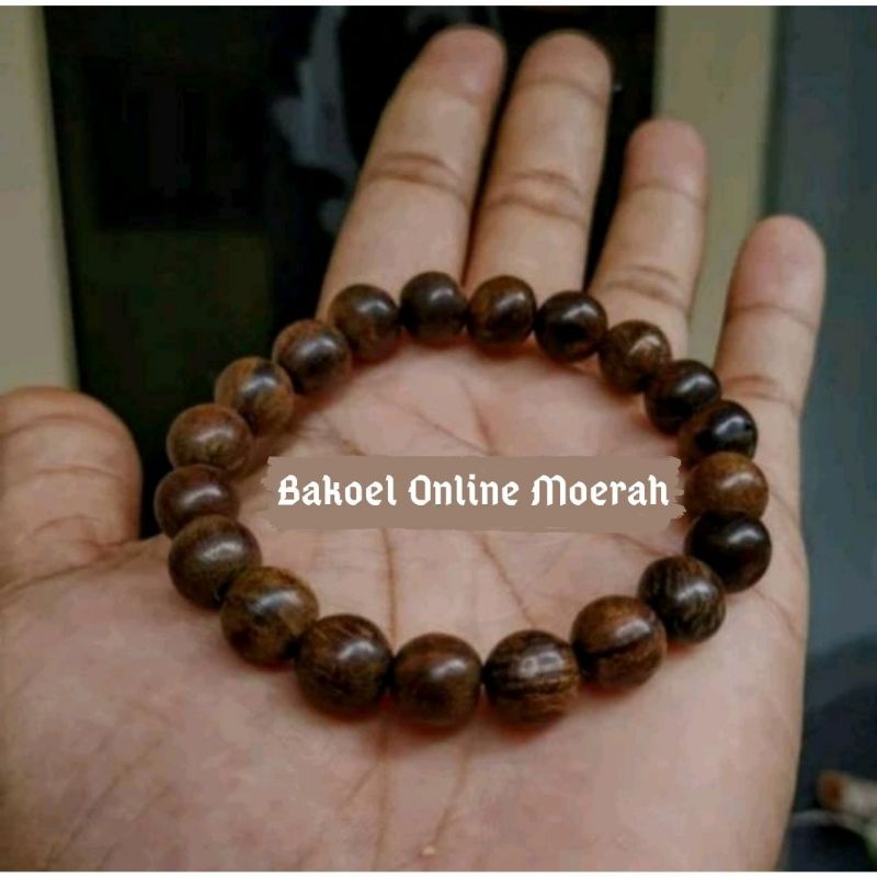 Gelang gaharu asli super 10mm grade A gaharu