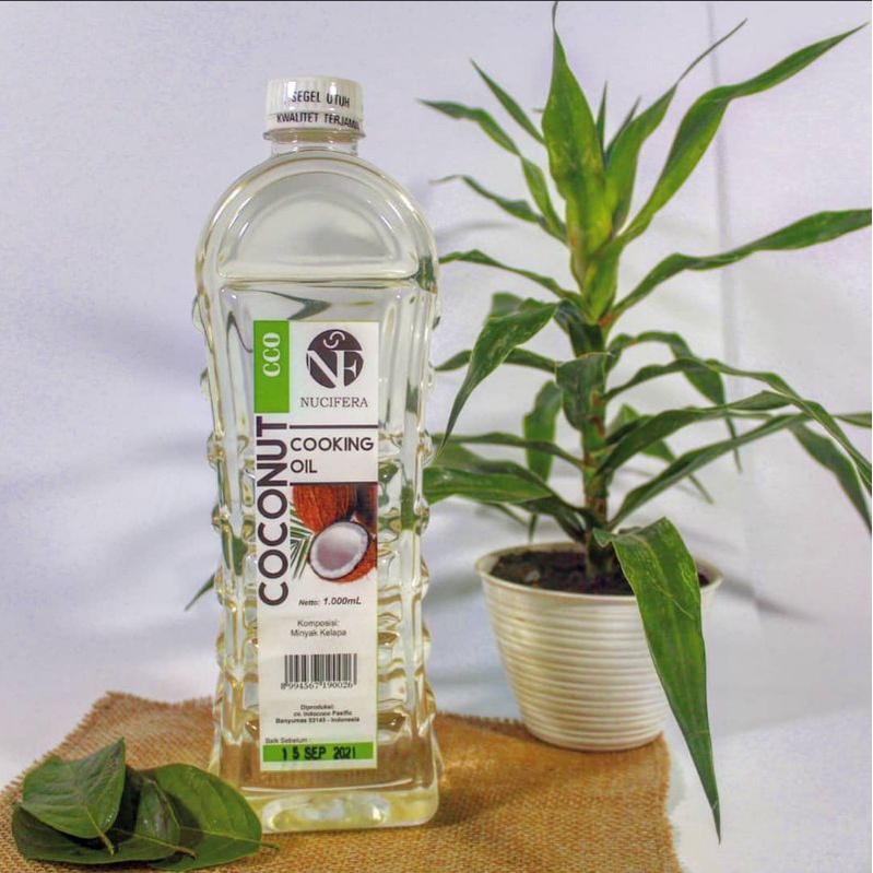 

Premium Coconut Cooking Oil Nucifera 1L / Minyak Goreng Kelapa