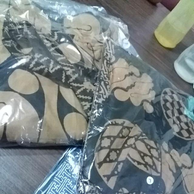 Atasan Batik Wanita Modern Seragam Kantor