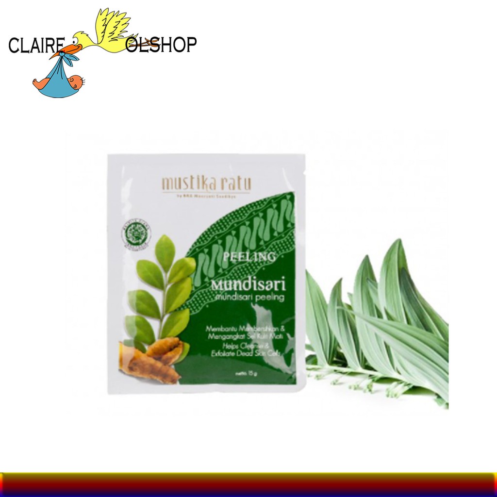 Jual Mustika Ratu Peeling Mundisari 15gr Shopee Indonesia