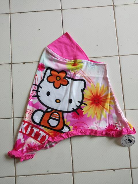 fashion muslim anak JILBAB hello kitty J2 801