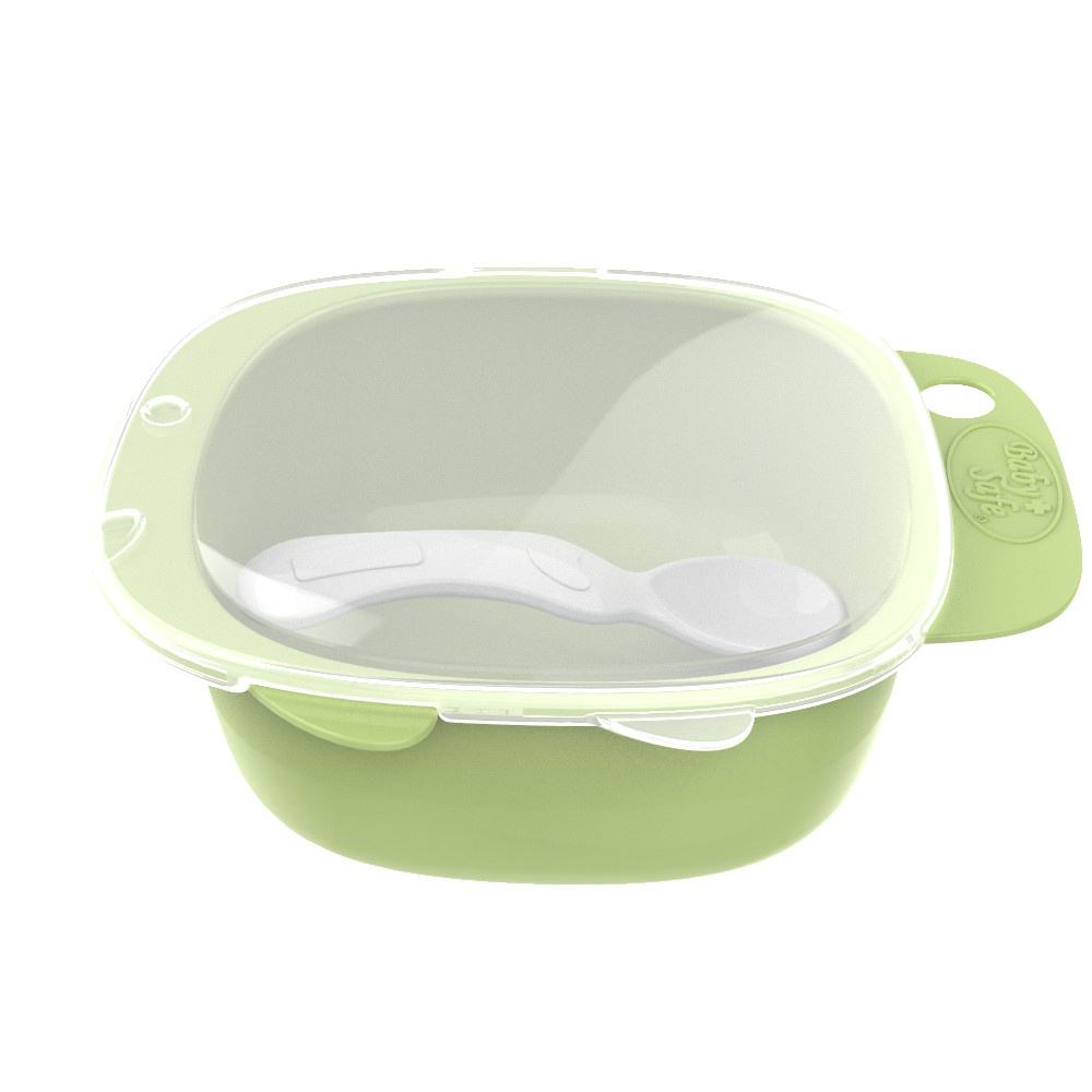 Castle - Baby Safe B356 Meal Bowl with Transparent Lid - Mangkok Makan + Penutup