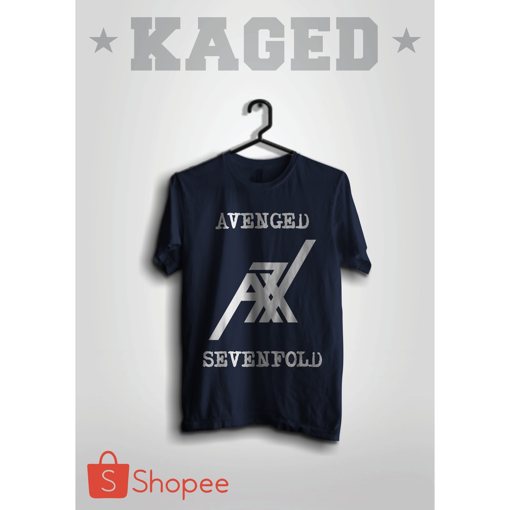 Kaos Band AVENGED SEVENFOLD KAOS AVENGED SEVENFOLD AVENGEDSEVENFOLD #WARNABIRUDONGKER