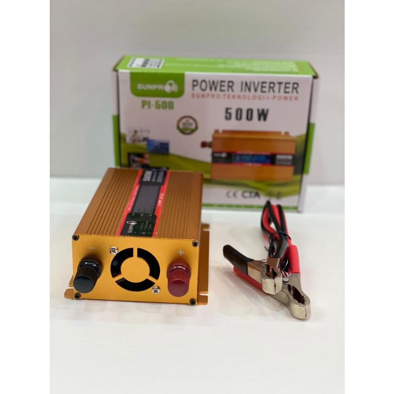 COD INVERTER SUNPRO PI-500W//POWER INVERTER AC/DC SUNPRO 500W