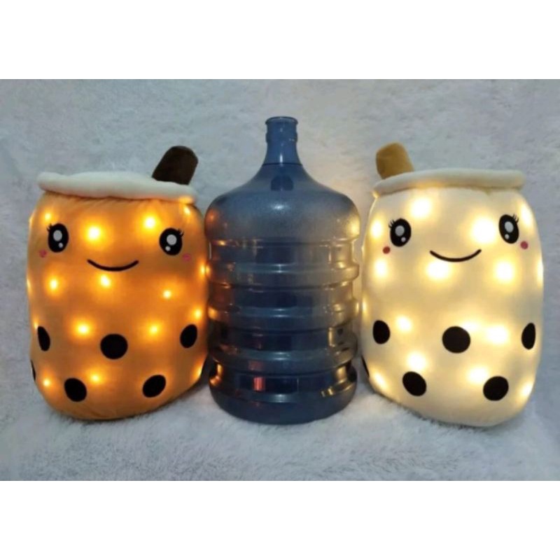 Boneka Boba Jumbo  LED ukuran besar sebesar galon