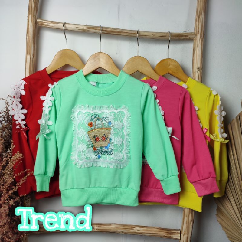 Sweater Import Anak Perempuan Premium 2-5 Tahun