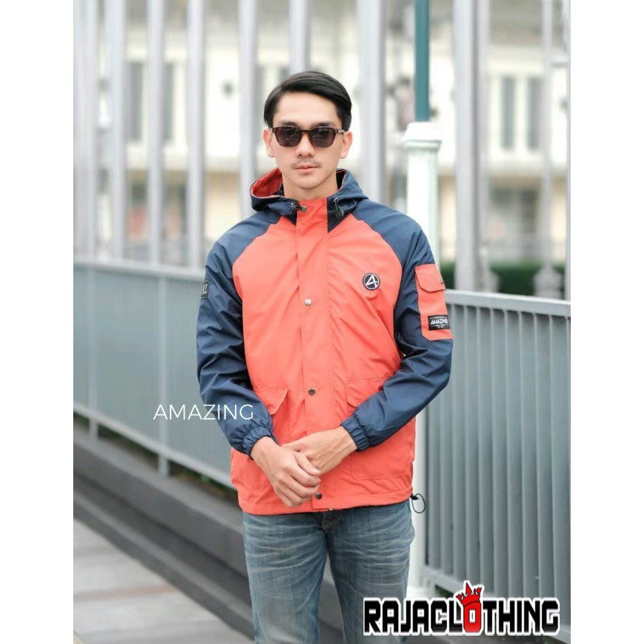 RCL - JAKET PARKA RAGLAN AMAZING PRIA - JAKET COWOK KEREN L.XL