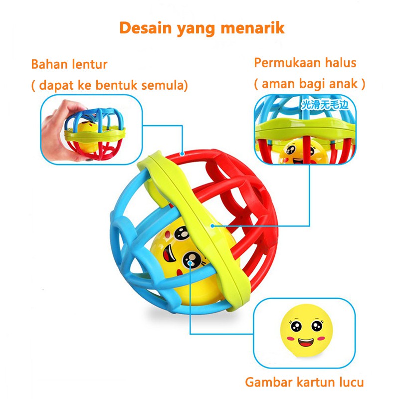 Mainan Kerincingan Bayi / teether rattle stick/mainan gigitan bayi BPA FREE/C 73-74