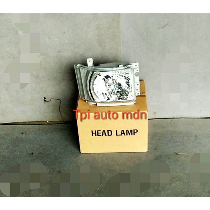 Lampu depan mobil truck Isuzu giga kiri