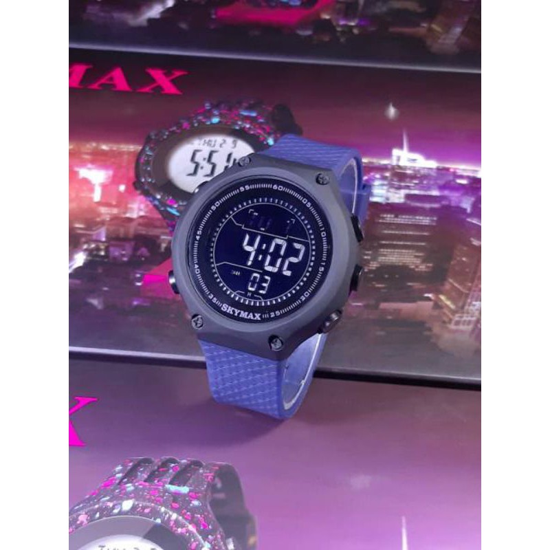 SKYMAX ( waterproof)Original jam sport digital terbaru ANTI AIR/BISA UNTUK RENANG Jam tangan pria terkeren