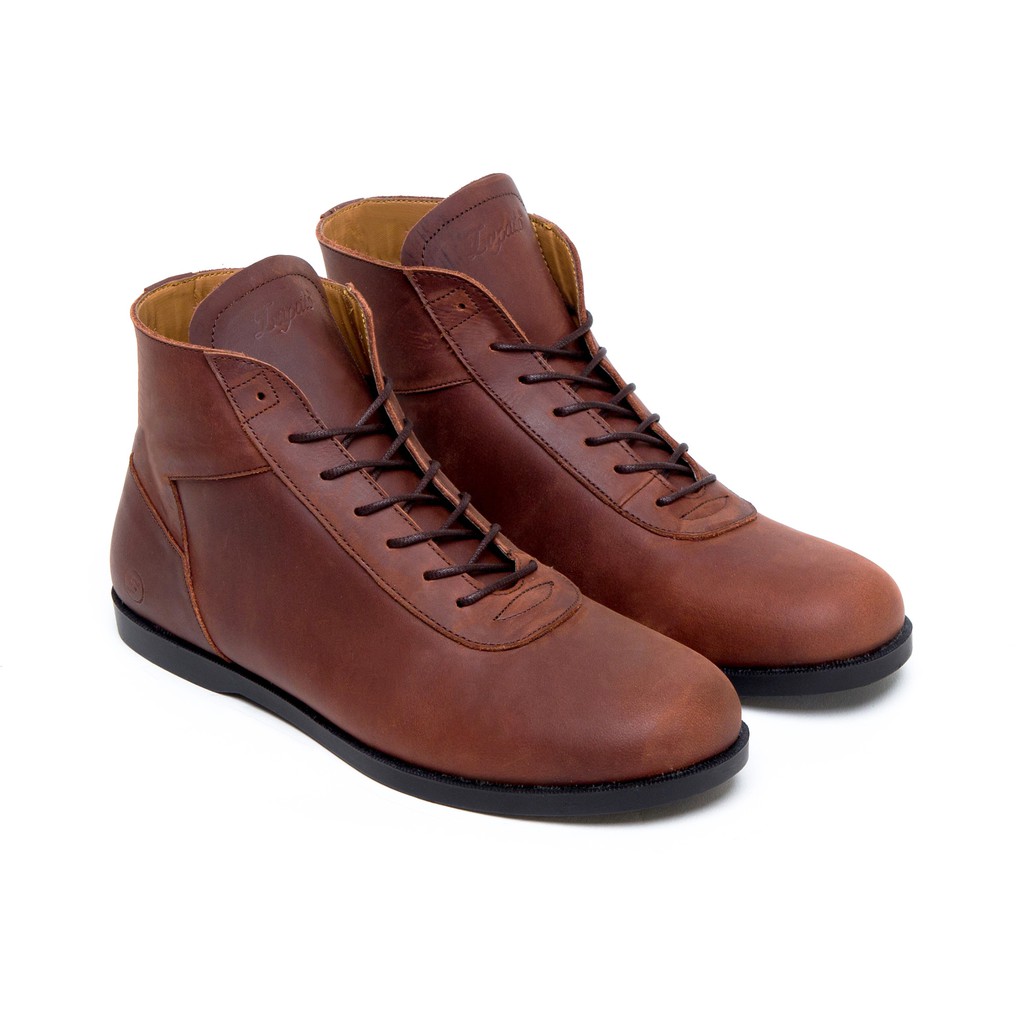 Sepatu Boots Pria Footstep Footwear  Zapato 0 4 Leather 