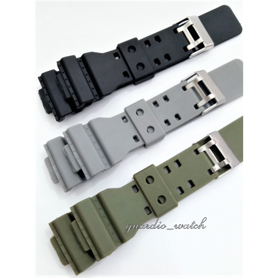 Strap tali karet rubber jam tangan G SHOCK DIGITEC 4020T DA4112T DG2112T