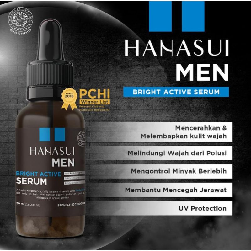 HANASUI MEN BRIGHT ACTIVE SERUM