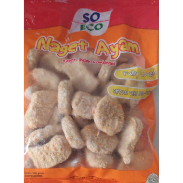 

Nugget Ayam SO ECO Frozen 500G