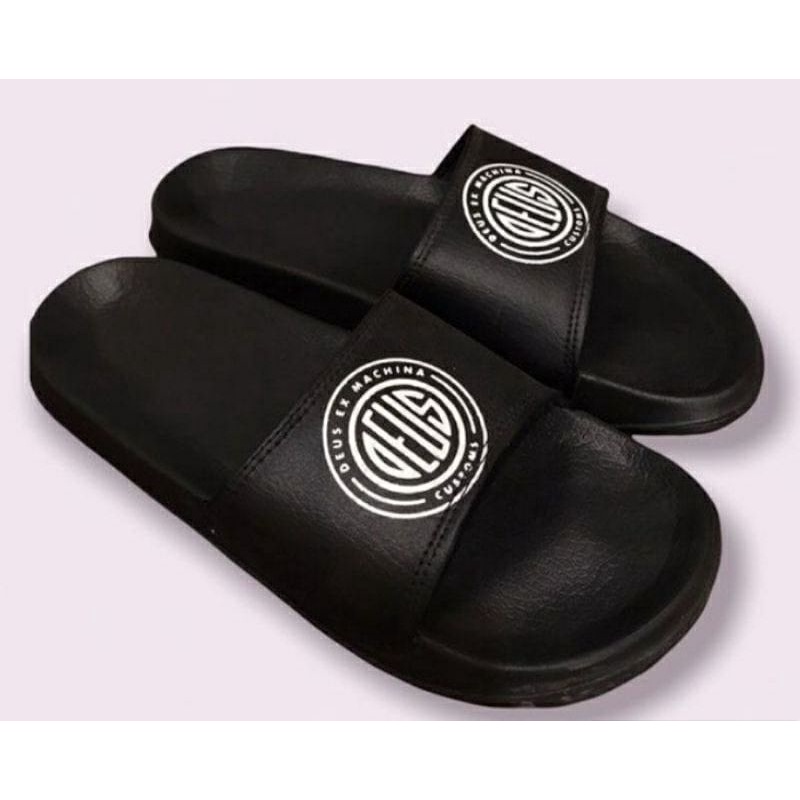 Promo Sandal Slop Slip On Distro Casual Pria Wanita Dewasa