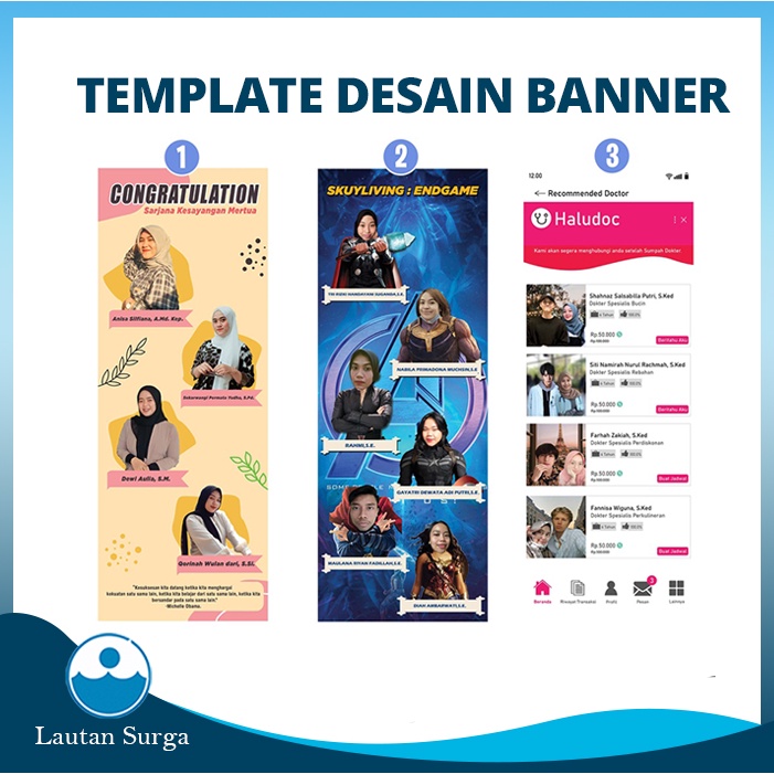 Stand Banner wisuda (Paket Tiang + Banner) X Banner Wisuda, Wedding, Olshop, Ulang tahun 60x160 cm