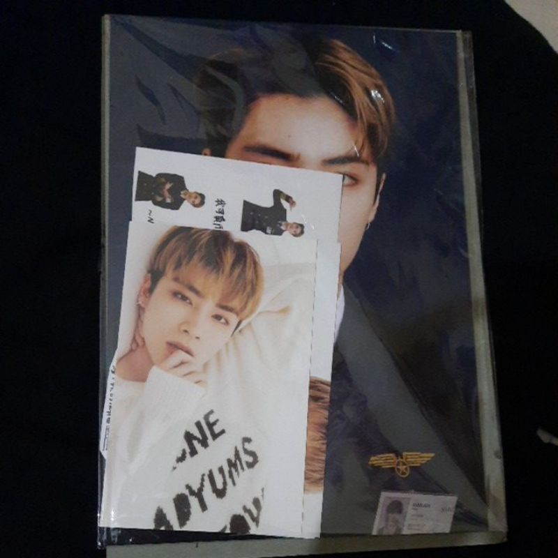 (BOOKED) POSTER A4 ONLY SEASON GREETING 2022 XIAOJUN WAYV NCT SG22 XIAOJUN