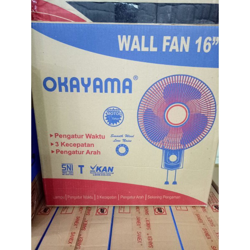 KIPAS ANGIN DINDING OKAYAMA
