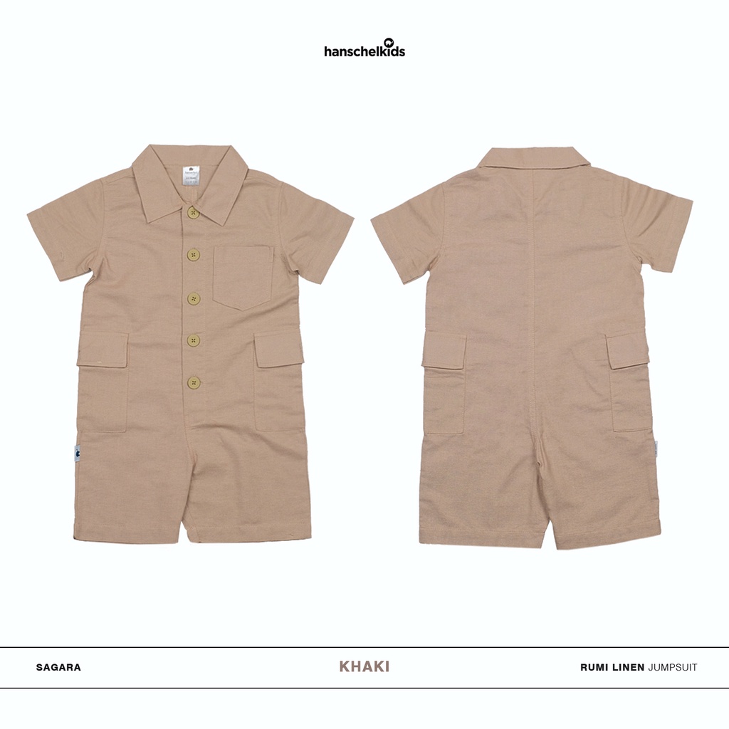 Hanschelkids - Sagara Jumpsuit ( Pakaian Anak 1-5 Tahun )-2