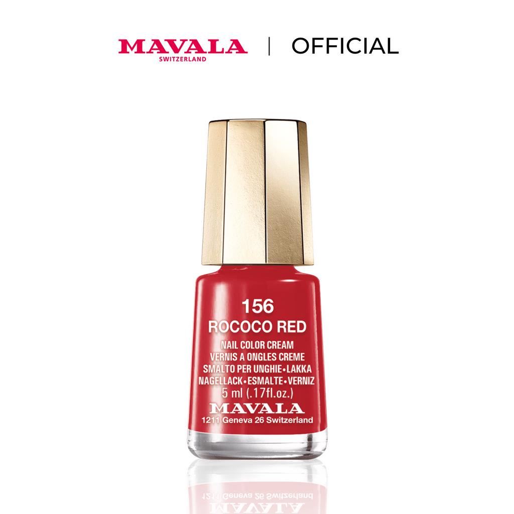 Mavala Nail Polish Rococo Red