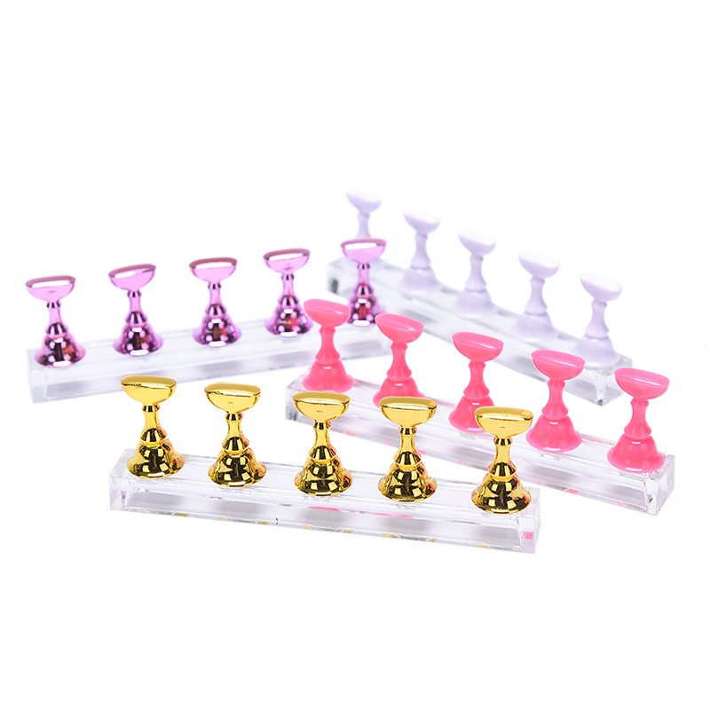 1 Set Stand Display Kristal Akrilik Untuk Nail Art