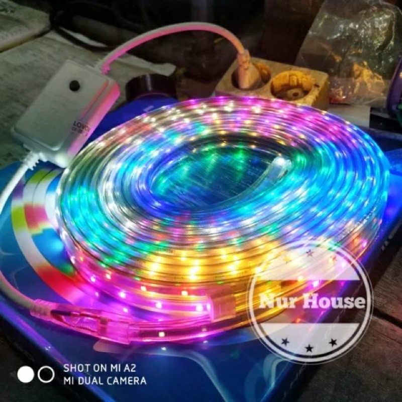 Lampu Selang Led Strip RGB 10 meter Runing