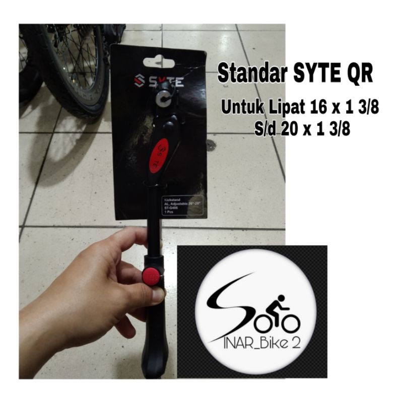 Standar Sepeda SYTE QR Adjustable Quick Release UK.16&quot; Sampai 29&quot;